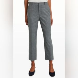 CLUB Monaco Grey Betia Straight Leg Pants Size 4 like new. Worn few times